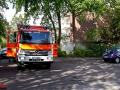 MÃ¼lleimerbrand greift auf Carport und Pkw Ã¼ber