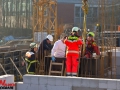 Bauarbeiter stürzt in Fahrstuhlschacht in Langenhorn Foto: Dominick Waldeck