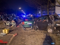 Unfall polizei gegen PKW 1 Schwerverletzter Foto:Dominick Waldeck