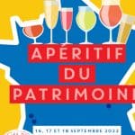 Affiche Aperitif du patrimoine 2022