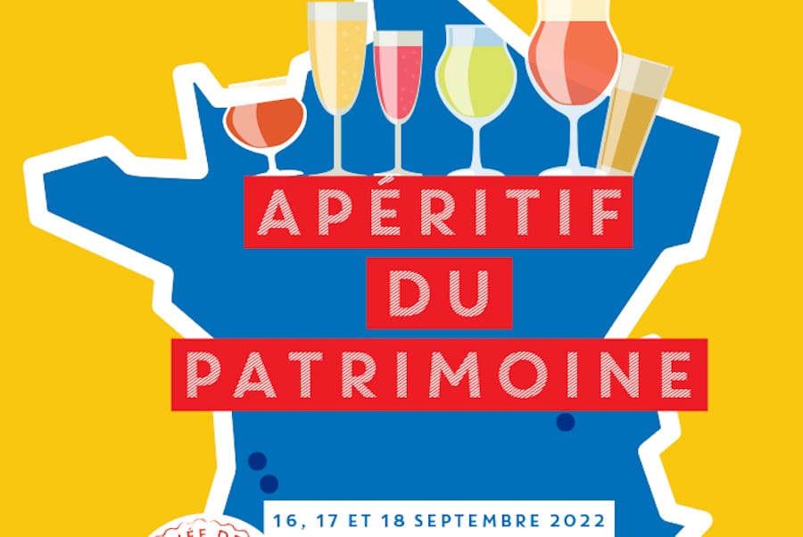 Affiche Aperitif du patrimoine 2022