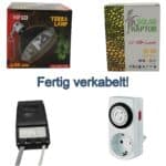 HID Lampen Set 70 Watt Komplett optimales Licht für Schildkröten