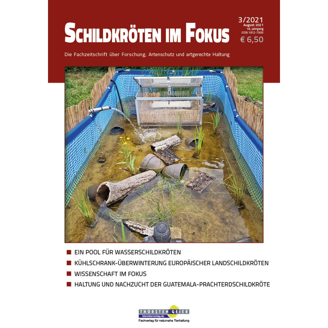 schildkroeten zeitschrift schildkroeten im fokus ausgabe 3 2021