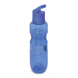 BPA-fri drikkedunk-sportsflaske 1 liter, blå, grøn, turkis, pink og lilla