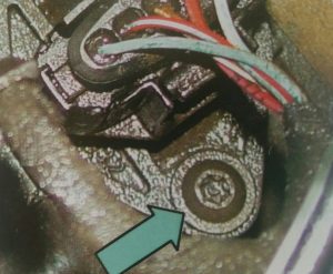 Torx screw of MAF