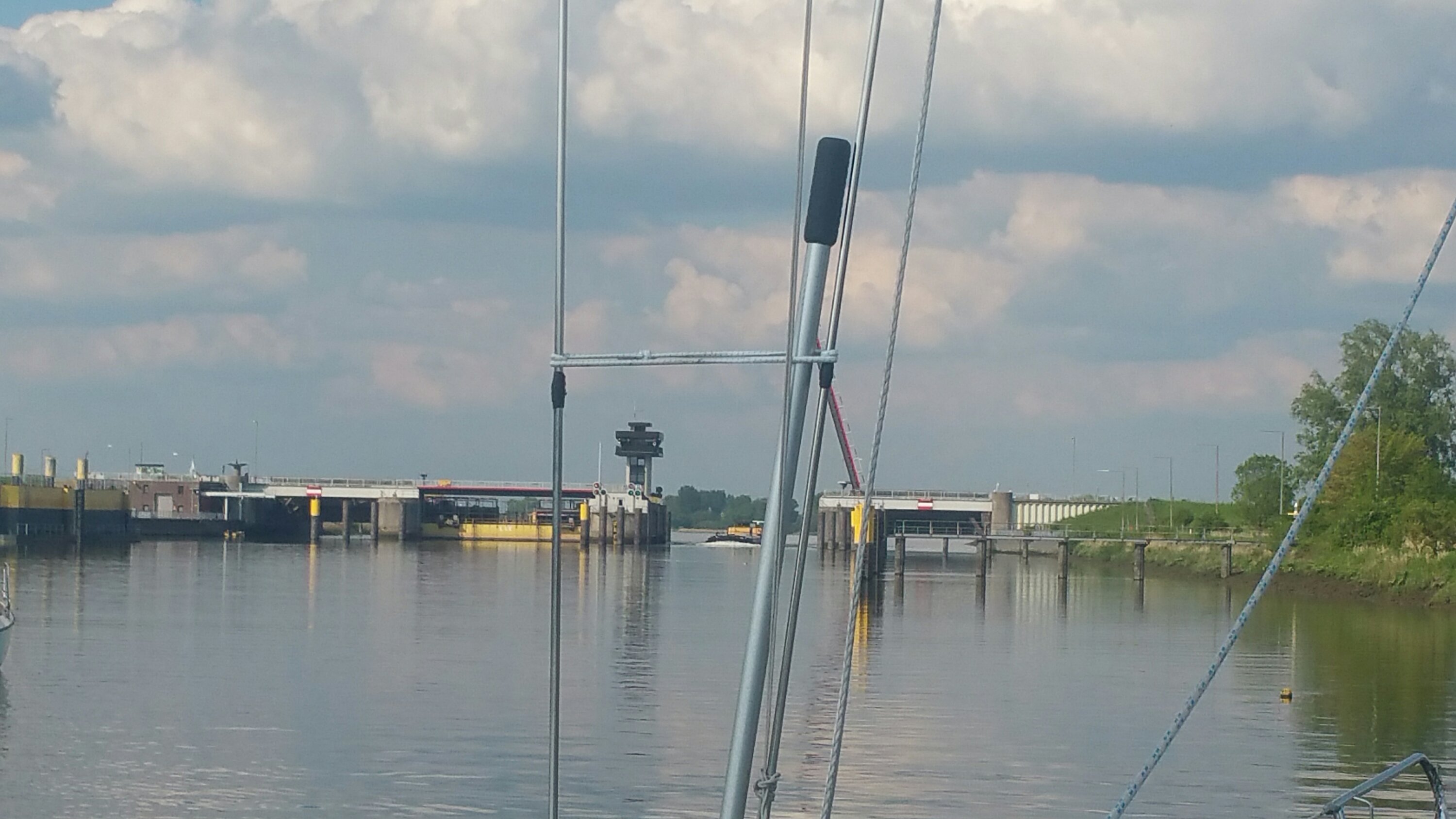 Alt img Am Huntesperrwerk in Elsfleth