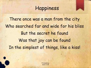 Happiness Limerick 20221208