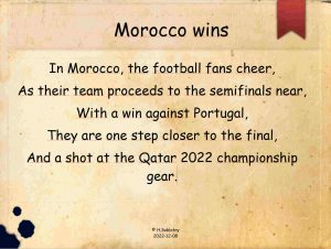 MoroccoWins Limerick 20221210