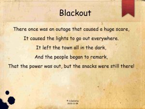 Blackout Limerick 20221208