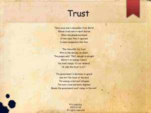 Trust Poem 20230104