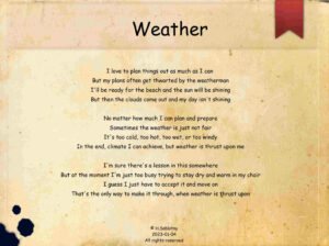 weather poem 20230123