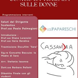 #prevenzione: Cassandra D al Liceo Papareschi di Roma