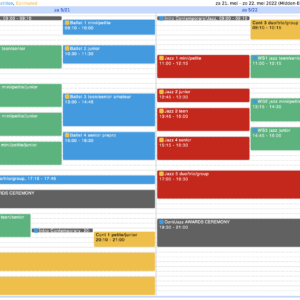 Announcement schedule edition 2022 !