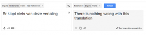 Google Translate: Er klopt niets van deze vertaling