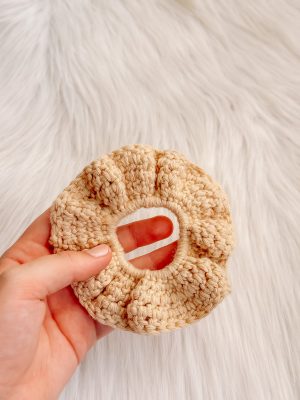 Scrunchie beige