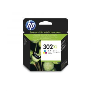 HP 302XL (F6U67AE) – 3-couleurs – Cartouche d’encre – Grande capacité