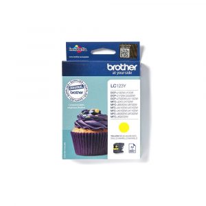 Brother LC-123Y – Jaune – Cartouche d’encre