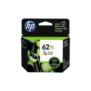 HP 62XL (C2P07AE) – 3-couleurs – Cartouche d’encre – Grande capacité