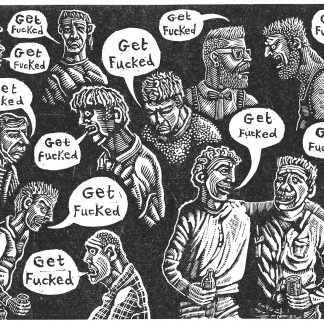 "Get Fucked", David Frazer (AUS) sold