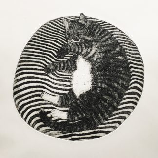 "Sleeping Cat 1", Chloe Grove (UK)|MI19/322/1