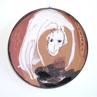 Heike Arndt (DK) ceramic plate Nr.15