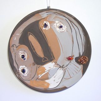 Heike Arndt (DK) ceramic plate Nr.24