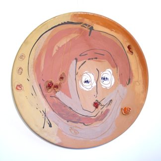 Heike Arndt (DK) ceramic plate Nr.43