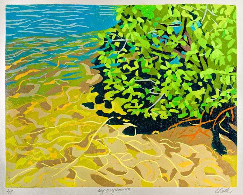 "Key Mangroves #3", Cynthia Back (US) sold