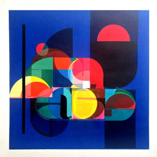 "Regaining stamina" Hazel Roberts (UK) Multi layer Screenprint