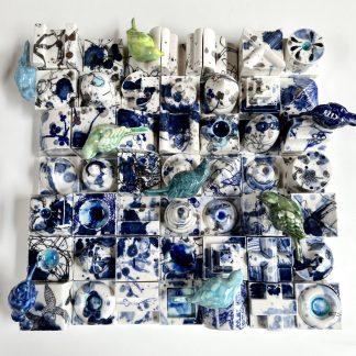 "Birds Picking on Cubees City III" Sophie Olive-Kuipers (CH)