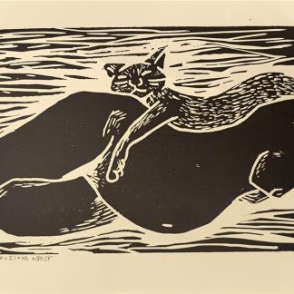 "Schwangere mit Katze", Klara Weyerer (DE)