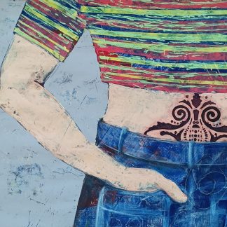 Svetlana Ermonila, Blue Denim Tattoo. jpg