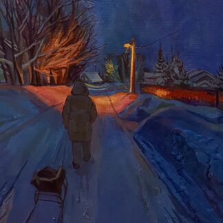 Tatiana Platonova (RU) , "Road from the Store" sold
