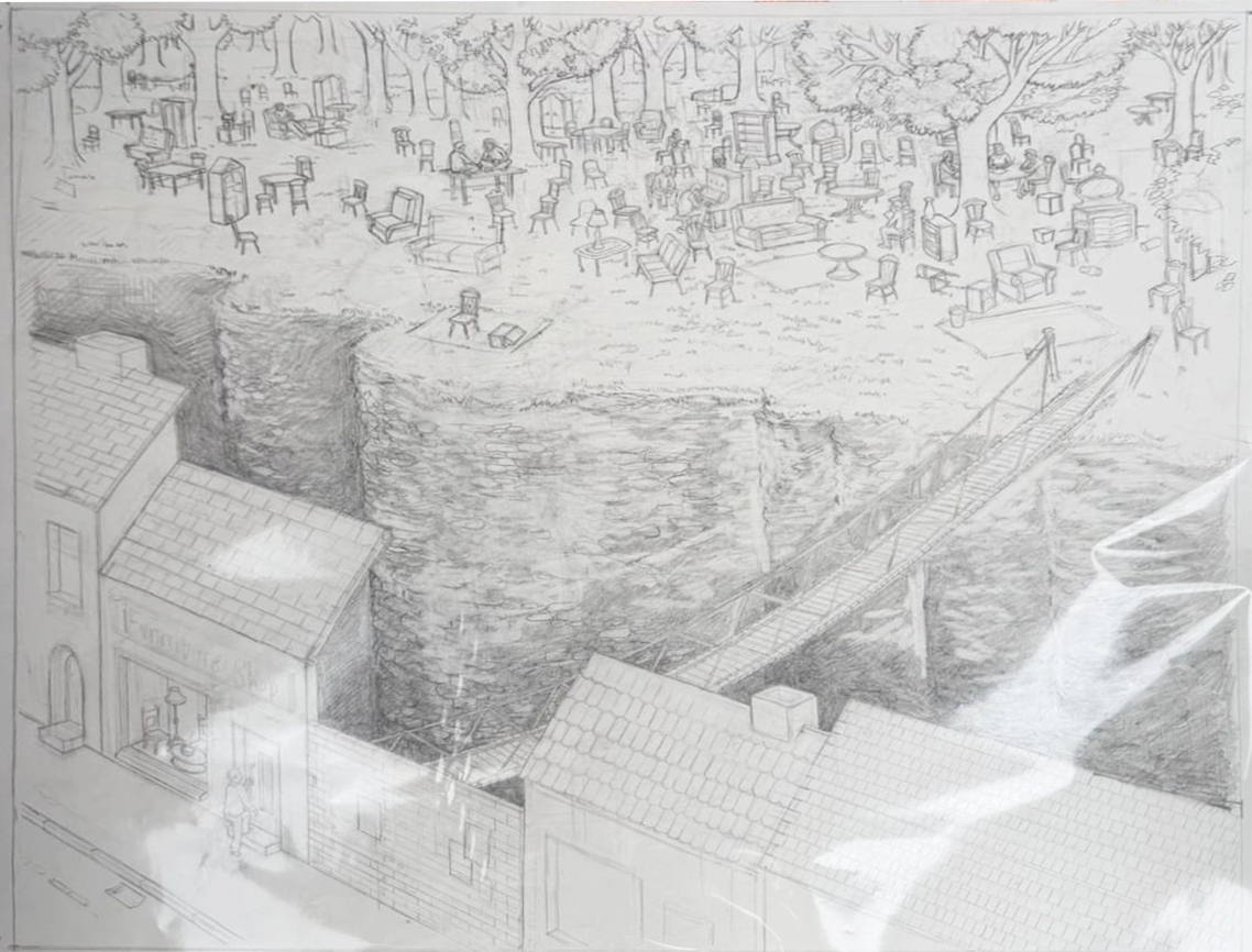 "Facade /Drawing 1", Niall Dooley (IR/DE) sold