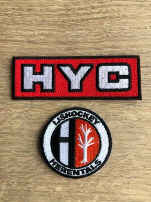 HYC Geborduurde logo’s