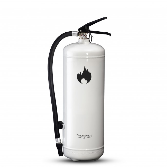 Brandsläckare Design by Housegard 6 kg pulver för hemmet | Brandshoppen