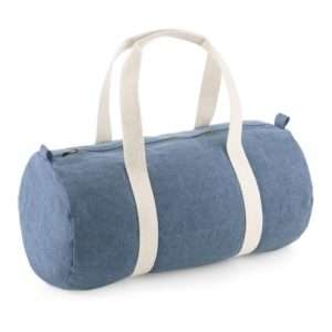 BG646 - Denim Barrel Bag - Denim