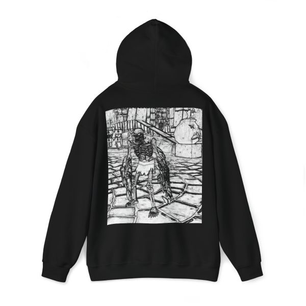 Hooded Sweatshirt model Skeleton 1