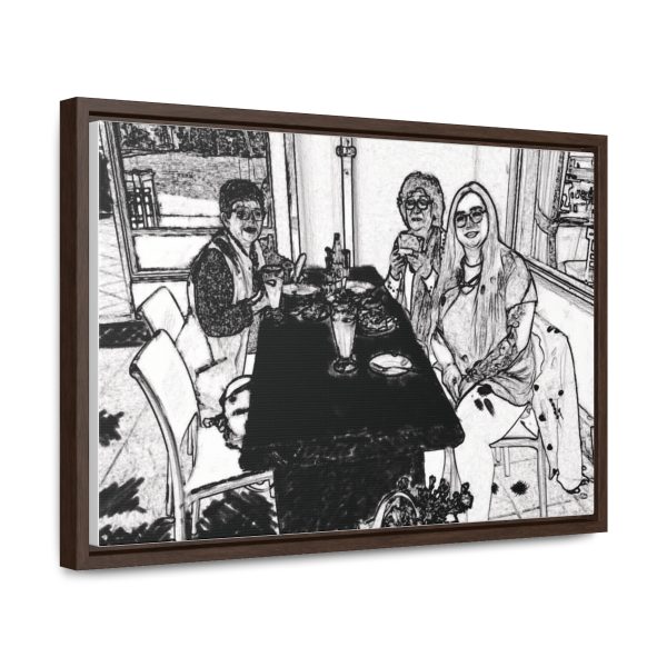 Gallery Canvas Wraps, Horizontal Frame model "Una tarde de alegría" - Image 117