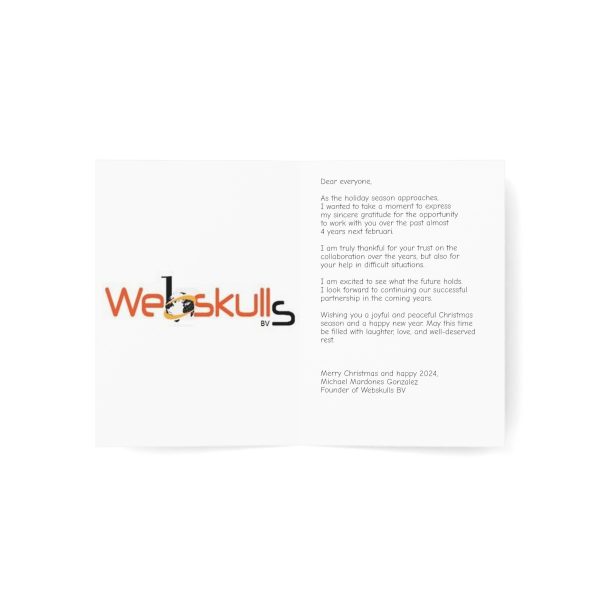 Merry Christmas and Happy new year Webskulls BV greeting cards (1, 10, 30, and 50pcs) - Image 21