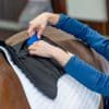Fitting-a-shim-on-a-Prolite-Tri-Pad