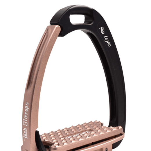 TechStirrup Venice ShockAbsorbing Zwart/Roségoud