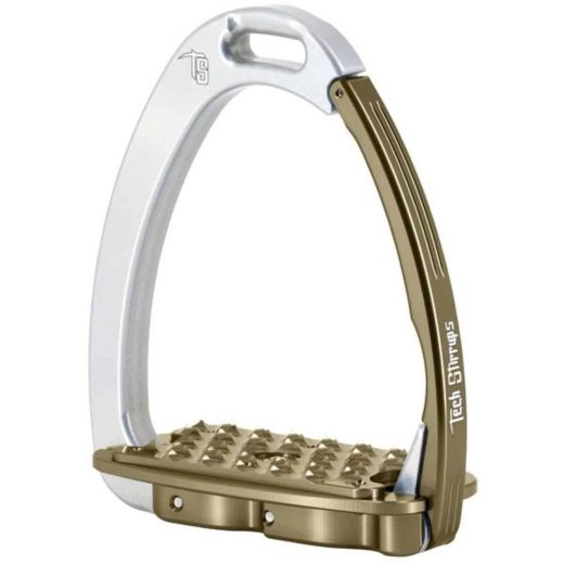 techstirrups-venice-evo-silver-brown