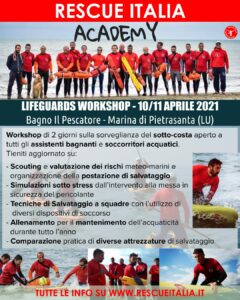 10-11 Aprile Rescue Italia Academy