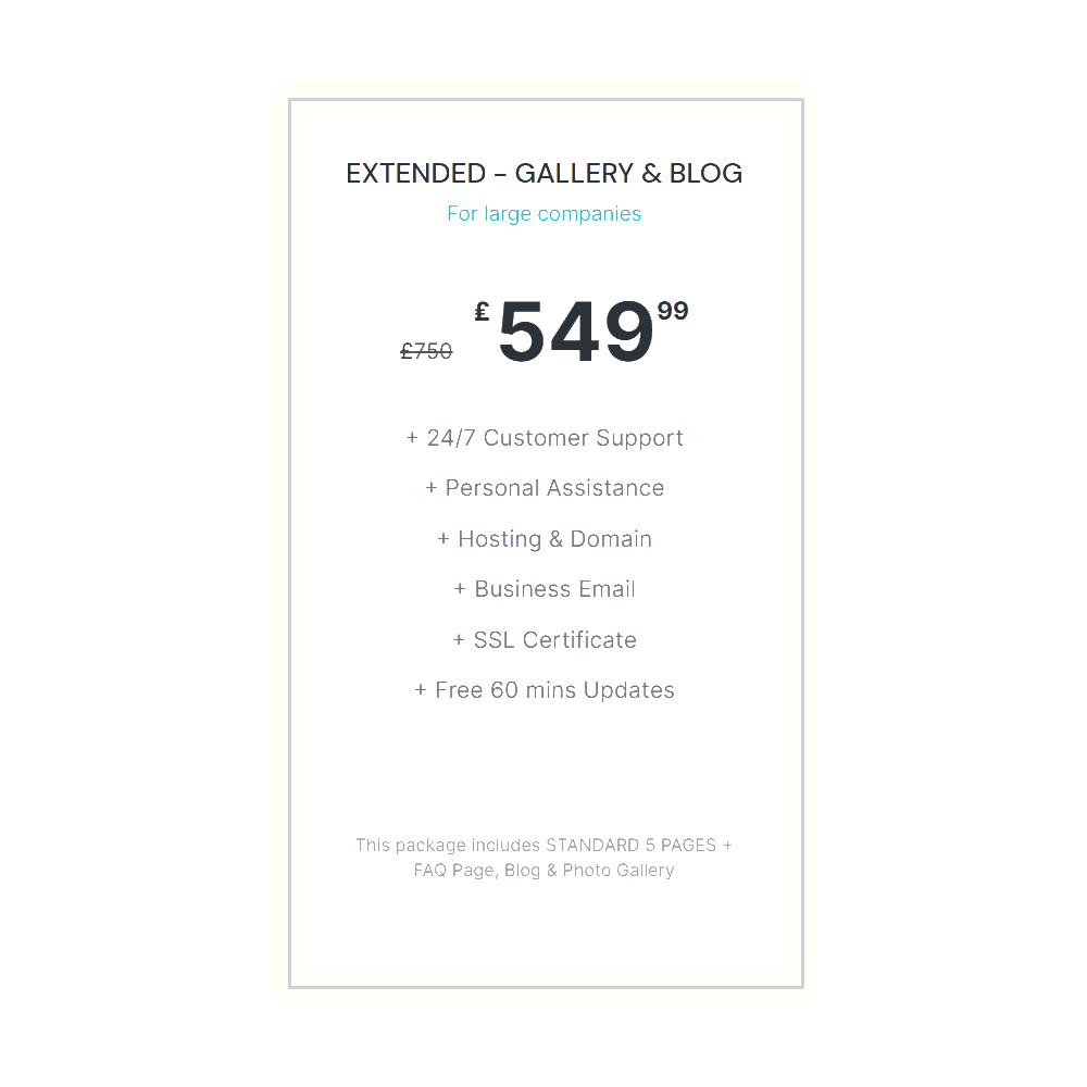 7 Pages Website-Static-Website-Design