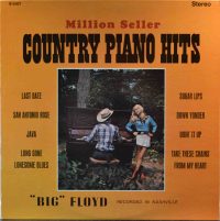 Big Floyd Willis – Country Piano Hits.