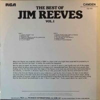 Jim Reeves – The Best Of Jim Reeves Vol. 1.