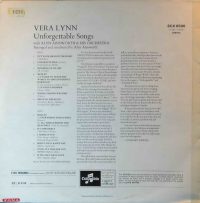 Vera Lynn – Unforgettable Songs.