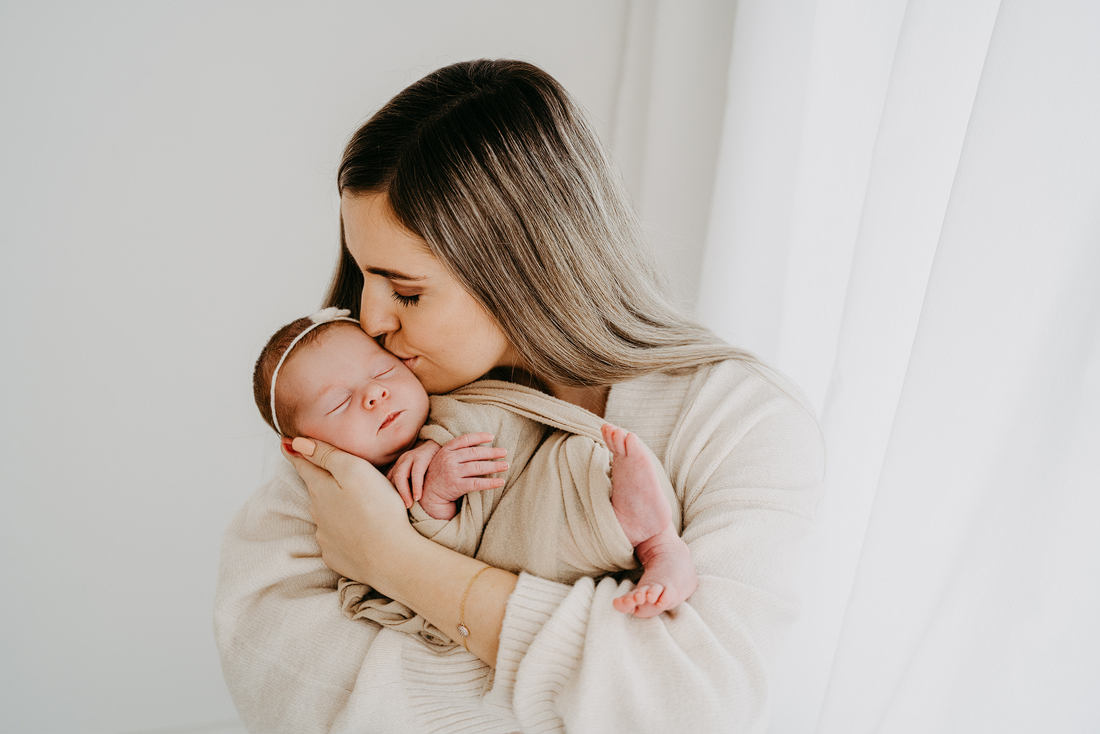 Familienfoto mit Baby