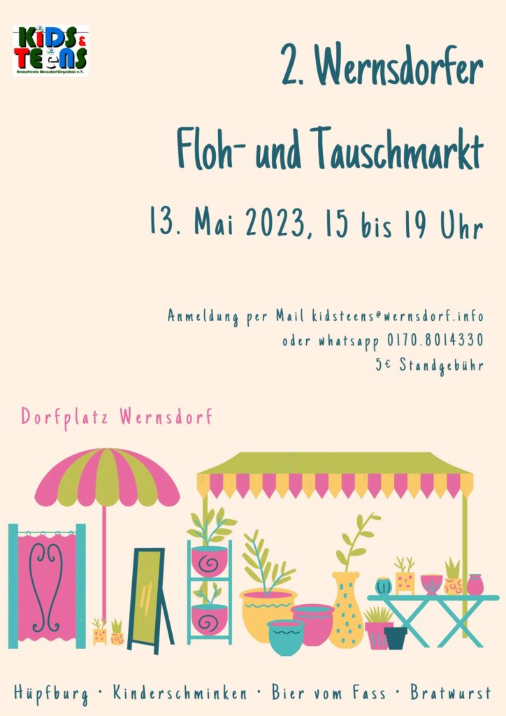 2. Wernsdorfer Floh- und Tauschmarkt